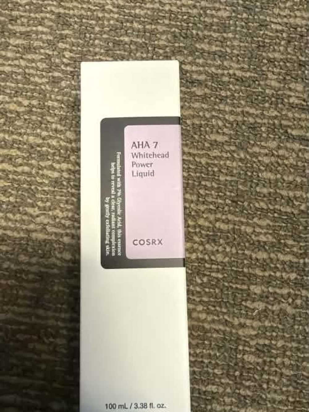 COS Pink & White AHA 7 Whitehead Power Liquid Box